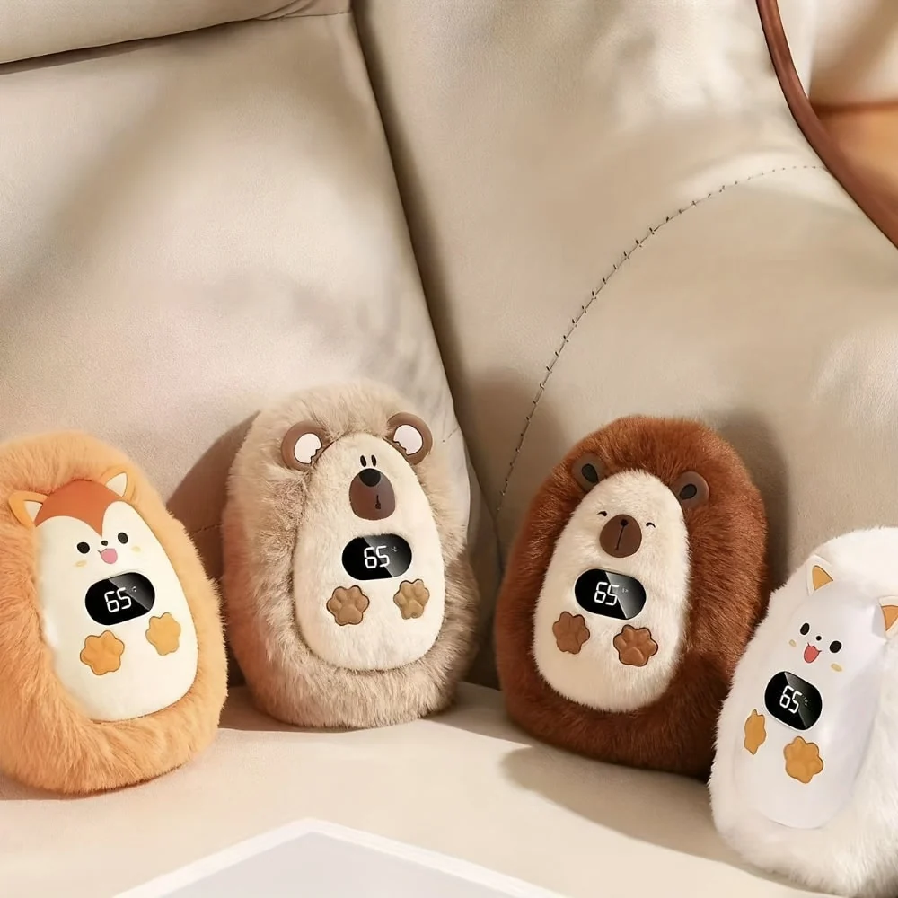 Electric Hand Warmer Rechargeable Pocket Heater Plush - Image 5